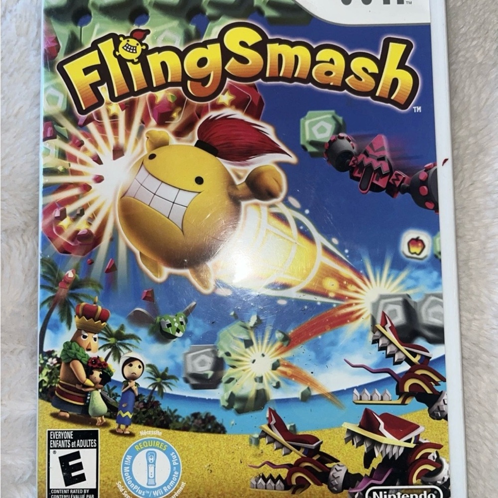 Nintendo FlingSmash Video Game - Blue and Yellow